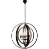 Toms Luxury Lights Hanglampen^Hanglamp 6-lichts rond Pluton
