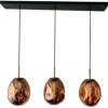New Toms Luxury Lights Hanglamp 3-lichts Rood Boaz