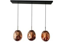 New Toms Luxury Lights Hanglamp 3-lichts Rood Boaz