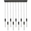 Discount Toms Luxury Lights Hanglamp 9-lichts Zwart Maud