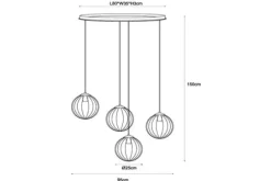 Lucide Hanglampen^Hanglamp Monsaraz