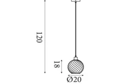 Hot Searchlight Hanglamp Radiance