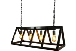 Label51 Hanglampen^Hanglamp Roof - zwart MT-2189 Roof