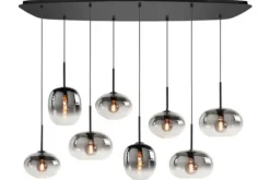 Highlight Hanglampen^Hanglamp rookkleurig glas Bellini