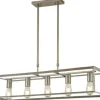 Searchlight Hanglampen^Hanglamp 2415-5SI Heaton