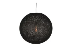 Label51 Hanglampen^Hanglamp 55x55 - zwart QP-4041 Twist