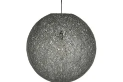 Label51 Hanglampen^Hanglamp 55x55 grijs QP-4042 Twist