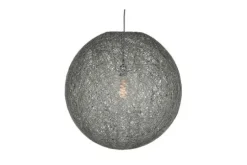 Label51 Hanglampen^Hanglamp 55x55 grijs QP-4042 Twist