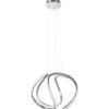 Highlight Hanglampen^Hanglamp Zilver Kyra