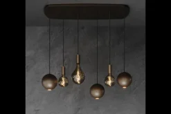 Ztahl Hanglampen^Hanglamp - 4530-Platinum Gerace