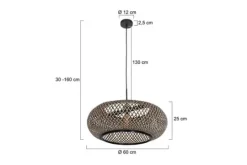 Outlet Anne Lighting Hanglamp 7506ZW Maze