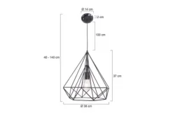Clearance Steinhauer Hanglamp 7597ZW Ontario Mexlite