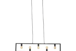 Best Hanglamp Zwart MT-2370 Quadrato
