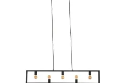 Best Hanglamp Zwart MT-2370 Quadrato