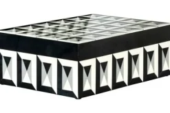 Richmond Interiors Juwelenbox Black White Groot 212088 Licia