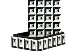 Richmond Interiors Juwelenbox Black White Groot 212088 Licia