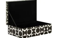 Discount Richmond Interiors Juwelenbox Zwart Groot 212162 Vivian