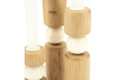 Outlet By-Boo Kandelarenset Beige 250339 Belloa