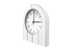 Divendo Decoratie^Klok Osiris 710 Zilver