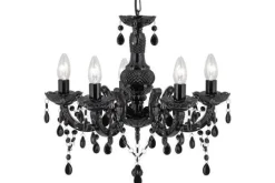 Clearance Searchlight Kroonluchter 1455-5BK Marie Therese