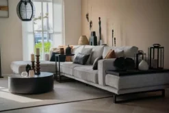 New Be Inspired Quick Loungebank stof Tokio 170 Kansas