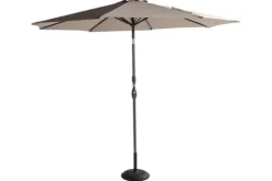 Hartman tuinmeubelen Tuinartikelen^Parasol Taupe 14.098.133 Sunline