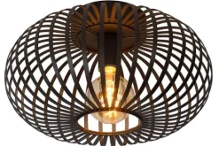 Lucide Plafondlamp^Plafondlamp - zwart Manuela