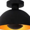 Lucide Plafondlamp^Plafondlamp - zwart Siemon