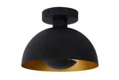 Lucide Plafondlamp^Plafondlamp - zwart Siemon