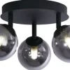 Best Searchlight Plafondlamp 96913-3BK Crosby