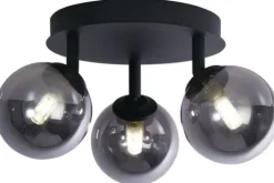 Best Searchlight Plafondlamp 96913-3BK Crosby