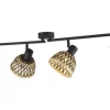 Searchlight Plafondlamp^Plafondlamp 19931-4BK Lance