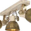 Clearance Steinhauer Plafondlamp 2133BR Gearwood Mexlite