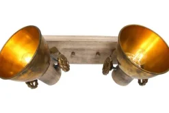 Steinhauer Plafondlamp^Plafondlamp 7969BR Gearwood Mexlite