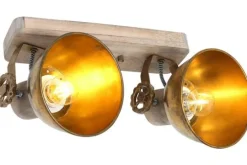 Steinhauer Plafondlamp^Plafondlamp 7969BR Gearwood Mexlite