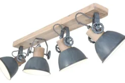 Hot Steinhauer Plafondlamp 2729GR Gearwood Mexlite