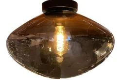 Hot Toms Luxury Lights Plafondlamp 1-lichts Gerookt Saar