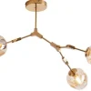 Best Toms Luxury Lights Plafondlamp 3-lichts Messing Cas