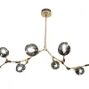 Hot Toms Luxury Lights Plafondlamp messing 9-lichts Cas