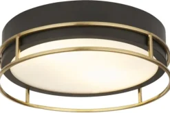 Best Searchlight Plafondlamp 62012-2PB Phoenix