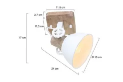 Discount Steinhauer Plafondlamp 7968W Gearwood Mexlite