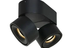 Steinhauer Spots|Plafondlamp^Plafondlamp 2674ZW Fez Black Mexlite