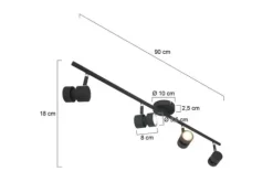 Discount Steinhauer Plafondlamp 7904ZW Natasja