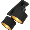 Steinhauer Spots|Plafondlamp^Plafondlamp 3334ZW Ornoir Mexlite