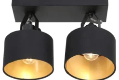 Steinhauer Spots|Plafondlamp^Plafondlamp 3334ZW Ornoir Mexlite