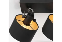 Steinhauer Spots|Plafondlamp^Plafondlamp 3334ZW Ornoir Mexlite