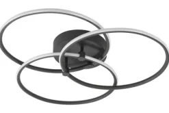 Outlet Highlight Plafondlamp Zwart Circles