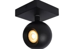 Lucide Plafondlamp Zwart Favori