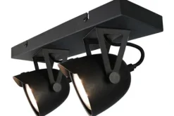 Label51 Spots|Plafondlamp^Plafondlamp Zwart MT-2172 Cap