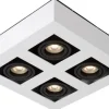 Lucide Spots|Plafondlamp^Plafondspot Wit Xirax